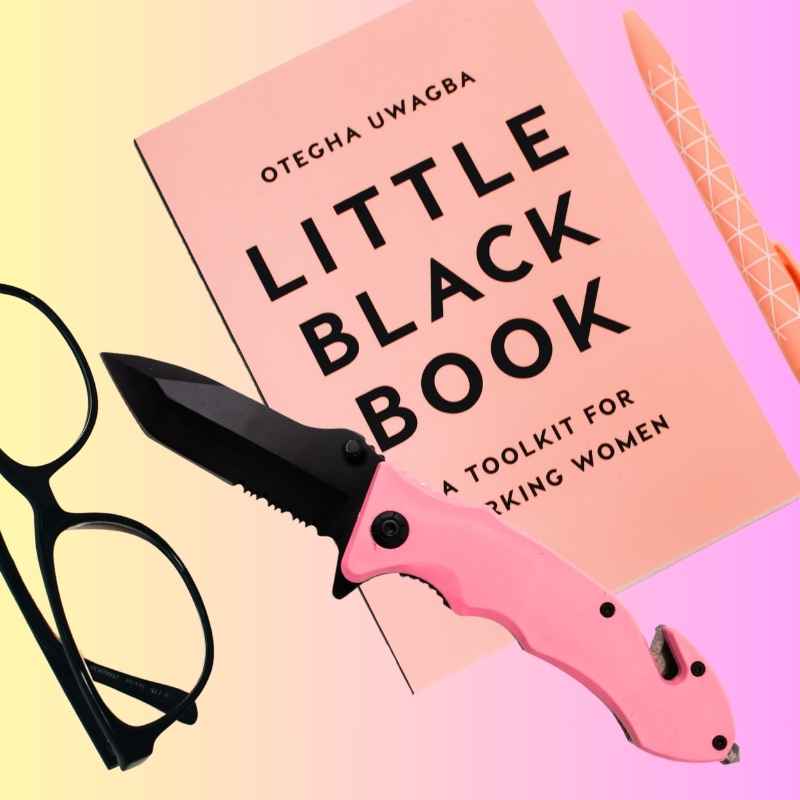 Pink Auto Safety Survival Tactical Knife Tanto Blade Knives & Knuckles - Tophatter Daily Deals