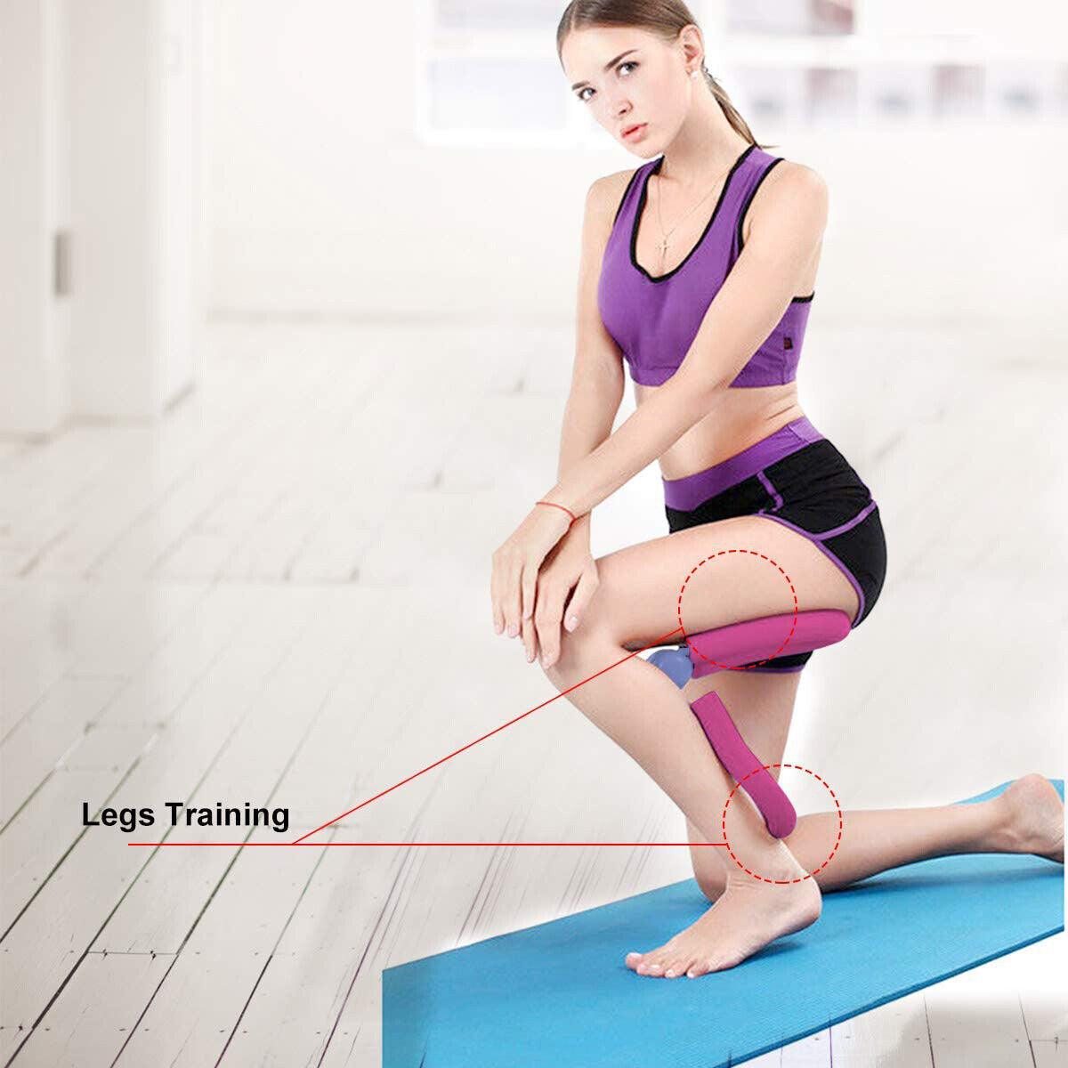 Multifunction Workout Thigh Master Fitness Equipment - Thigh Master Leg Muscle Fitness Workout Pink Thigh Master Leg Muscle - Tophatter Daily Deals