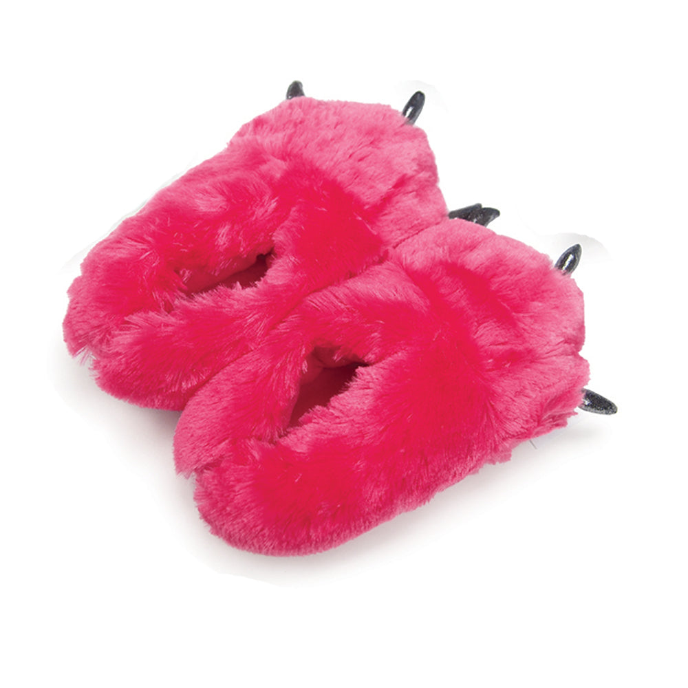 Adult Plush Monster Slippers Pink Large (9-10) Everything Else - Tophatter Daily Deals