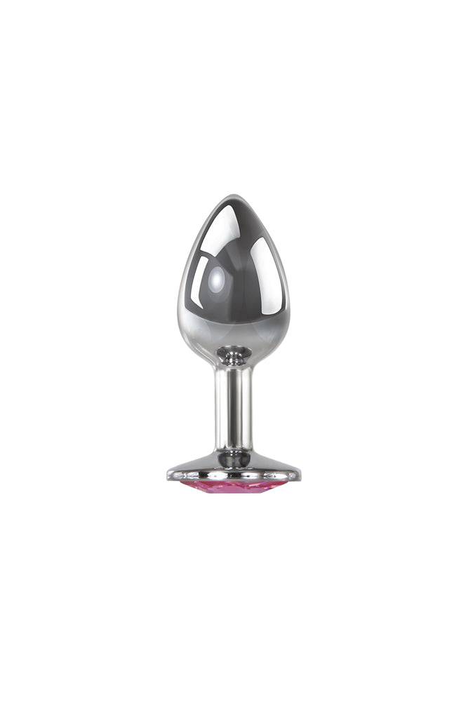 Adam & Eve - Pink Gem Butt Plug - Assorted Sizes Sex Toy - Tophatter Daily Deals