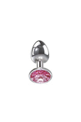 Adam & Eve - Pink Gem Butt Plug - Assorted Sizes Sex Toy - Tophatter Daily Deals