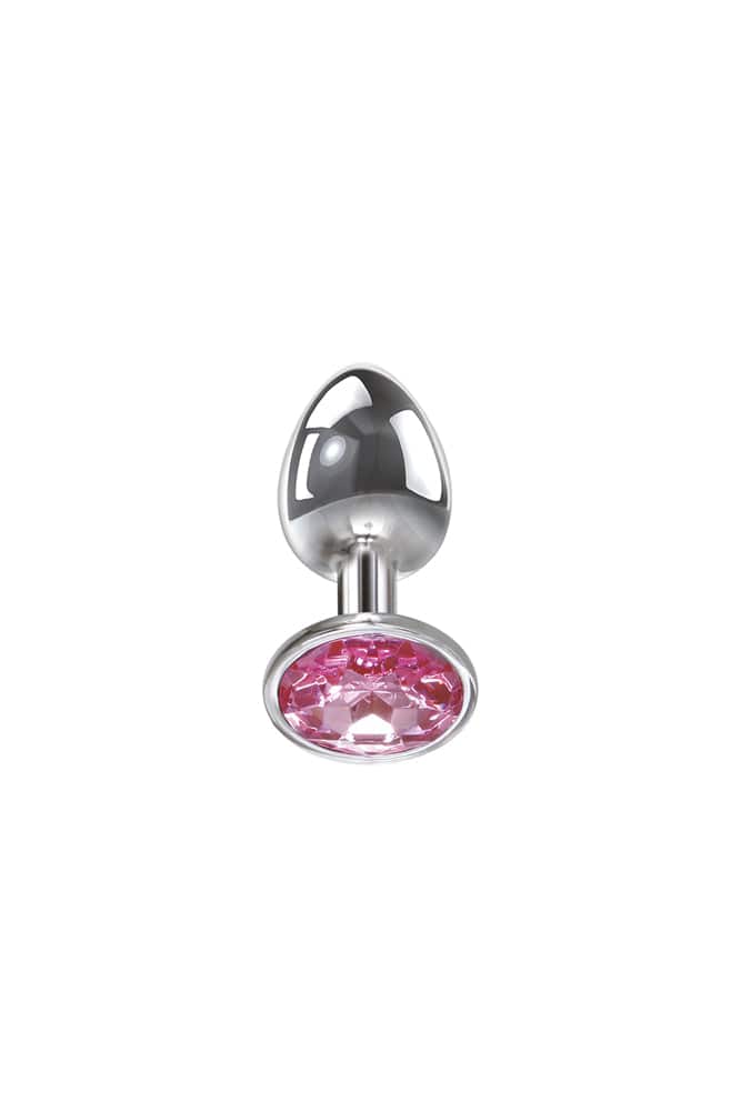 Adam & Eve - Pink Gem Butt Plug - Assorted Sizes Sex Toy - Tophatter Daily Deals