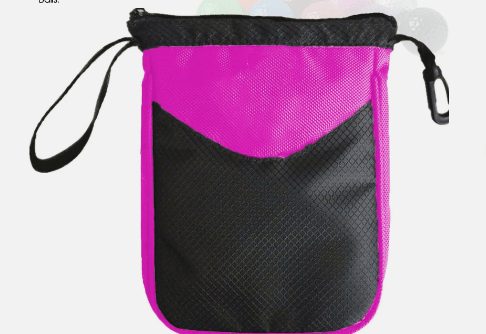 Golf Ball Bag - Multi-pocket Golf Ball Storage Pouch Bag Clip Valuable Golf Tee Pouch Bag Holder Pink Sports & Outdoor - Tophatter Daily Deals