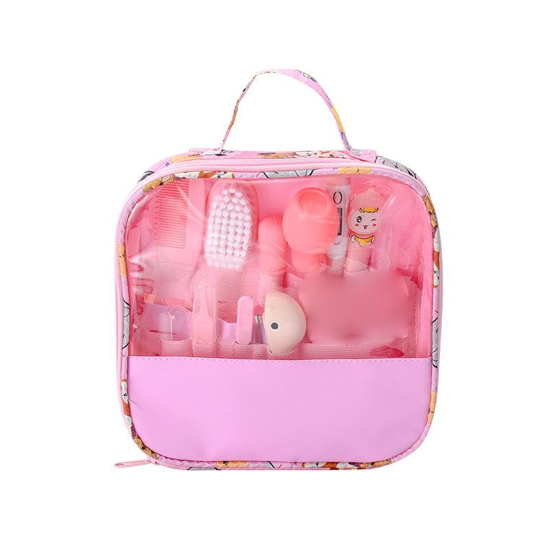 Newborn Grooming Kit - 13Pcs Multi-purpose Baby Nail Hair Health Care Grooming Brush Set Personal Care - Tophatter Daily Deals