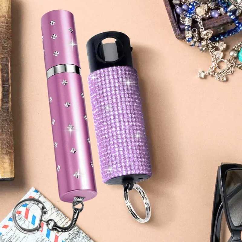Pucker Power Rhinestone Lipstick Stun Gun Self Defense Keychain Set Package Deals - Tophatter Daily Deals