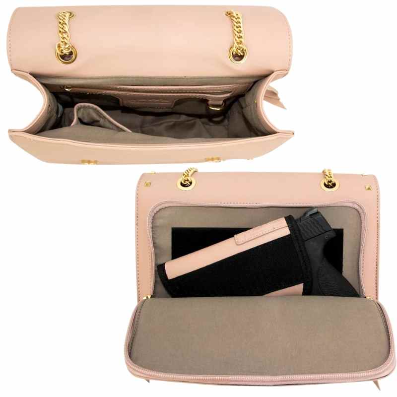Cameleon® Kylie Conceal Carry Crossbody and Clutch Purse Handgun Purses - Tophatter Daily Deals