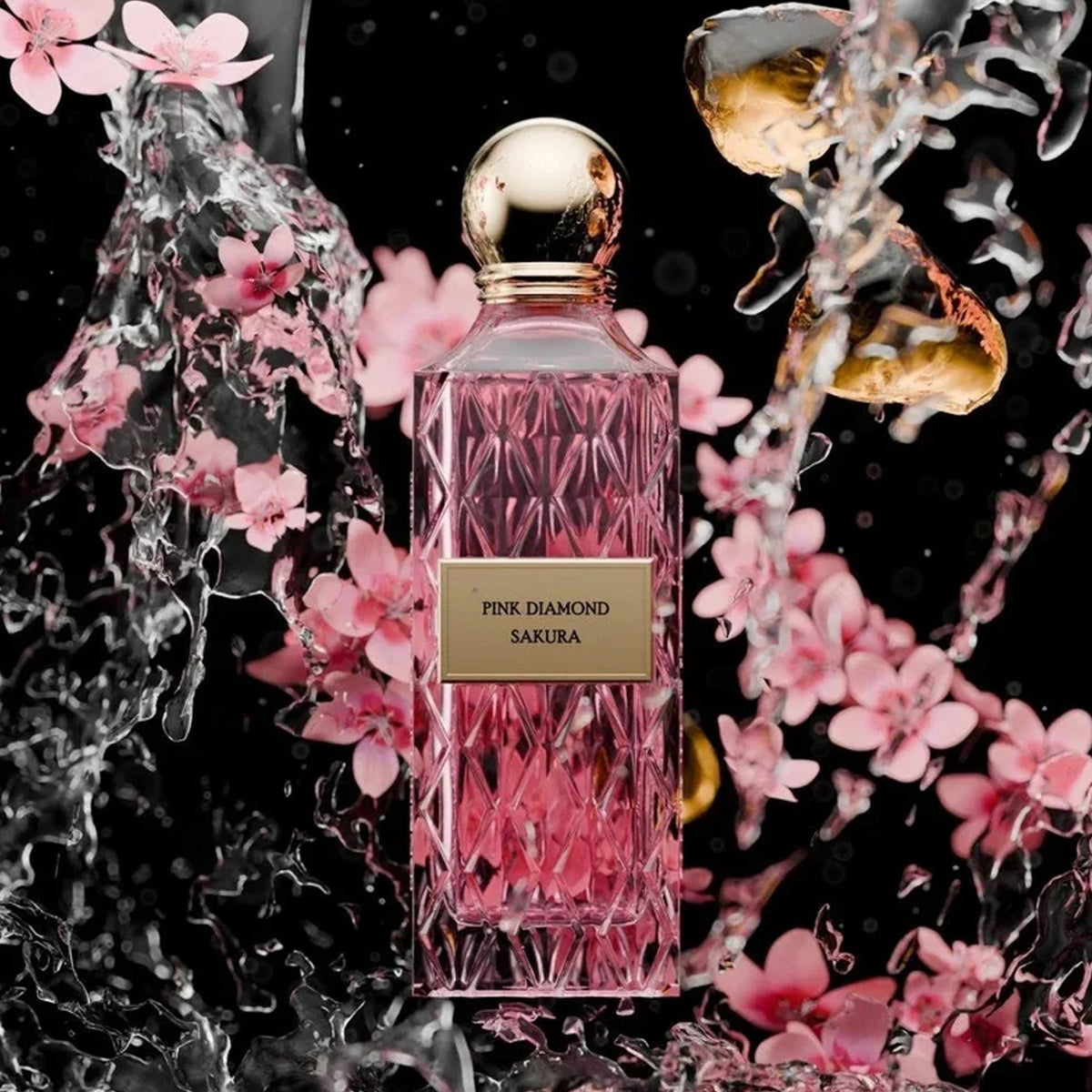 Ibraq Pink Diamond Sakura Eau De Parfum 150ml Spray - Tophatter Daily Deals