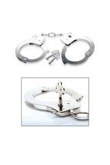 Pipedream - Fetish Fantasy Limited Edition - Metal Handcuffs - Silver BDSM - Tophatter Daily Deals