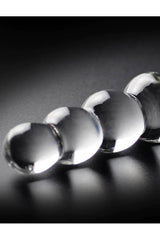 Pipedream - Icicles - No. 2 - Beaded Glass Dildo - Clear Sex Toy - Tophatter Daily Deals