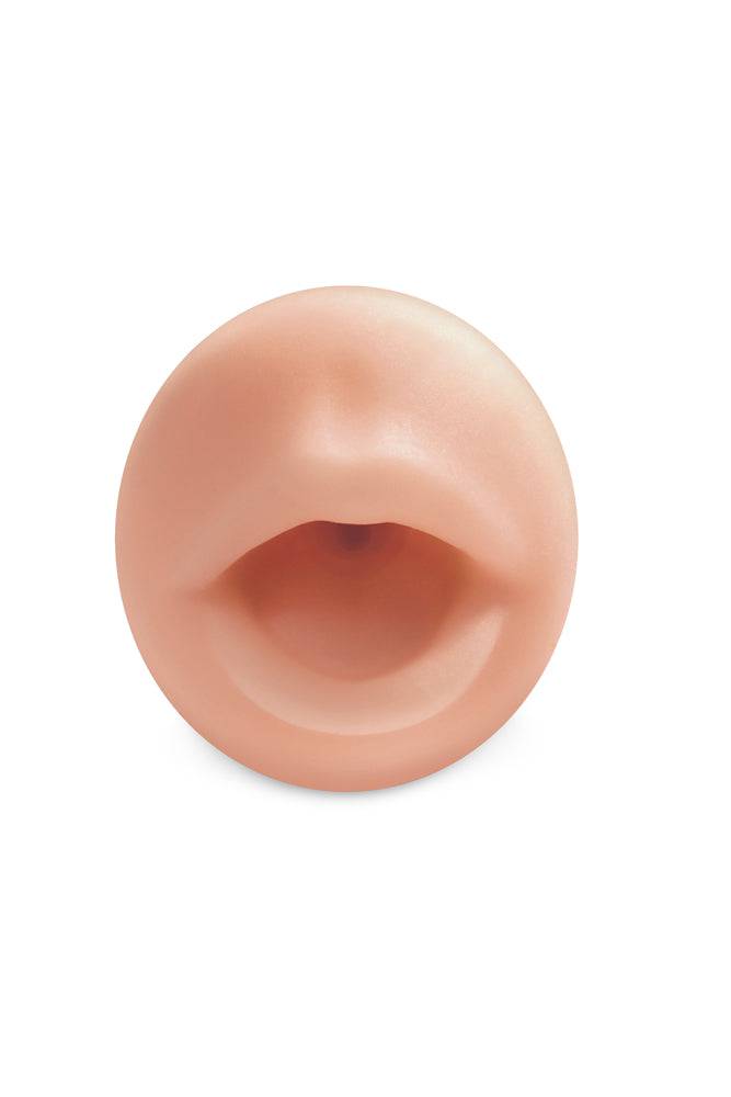 Pipedream Extreme - Coed Cocksucker Mouth Masturbator - Beige Sex Toy - Tophatter Daily Deals