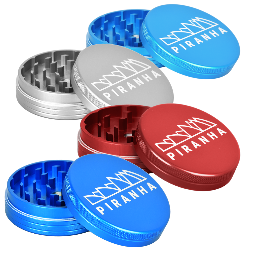 Piranha Aluminum Grinder | 2pc | 2.5