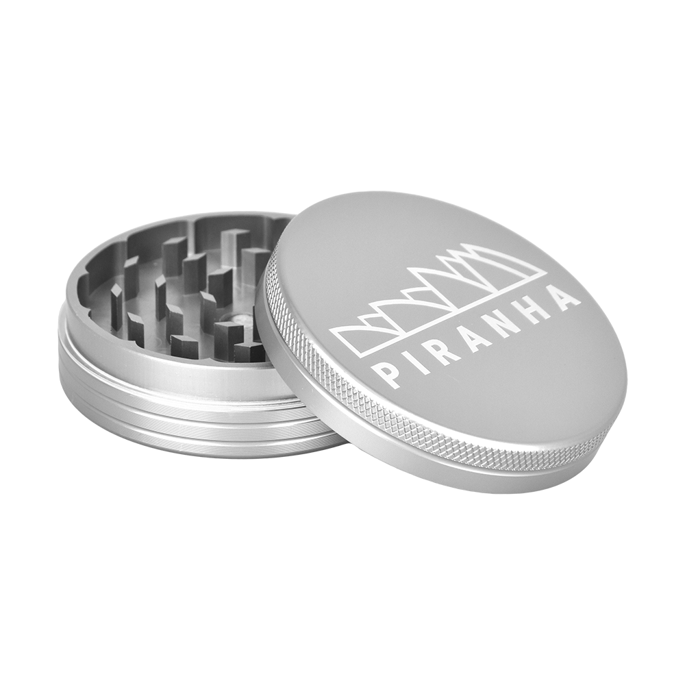 Piranha Aluminum Grinder | 2pc | 2.5