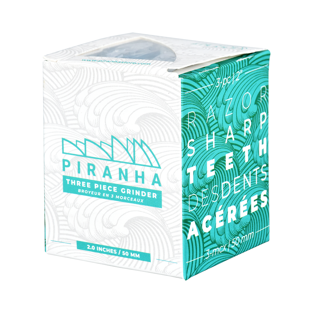 Piranha Aluminum Grinder | 3pc | 2
