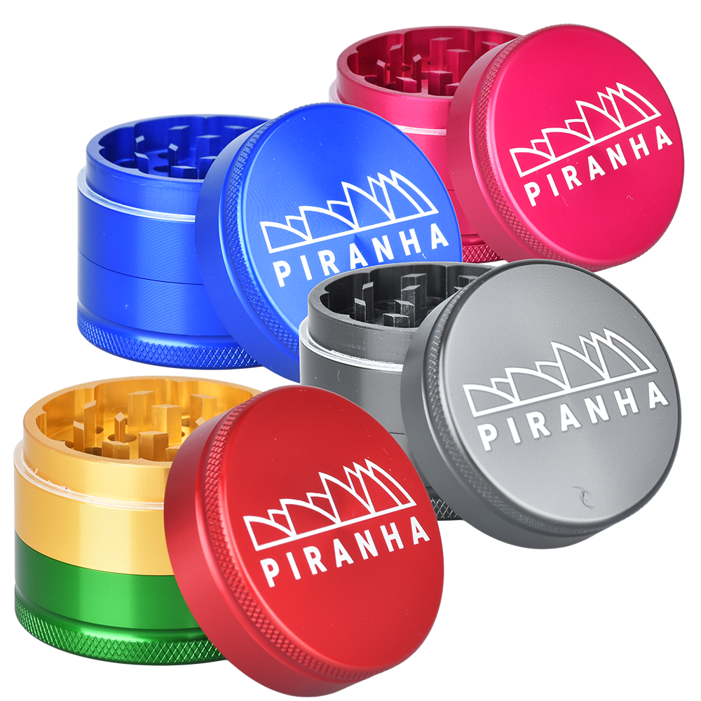 Piranha Aluminum Grinder | 3pc | 2