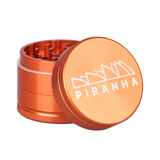 Piranha Aluminum Grinder | 3pc | 2" Orange Metal Grinders - Tophatter Daily Deals