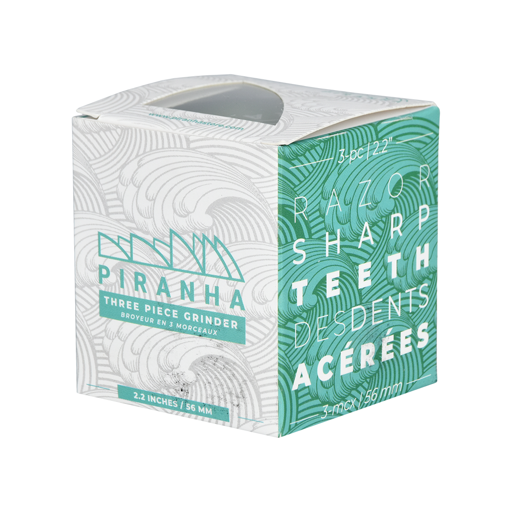 Piranha Aluminum Grinder | 3pc | 2.2