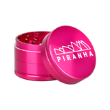 Piranha Aluminum Grinder | 3pc | 2.2" Hot Pink Metal Grinders - Tophatter Daily Deals