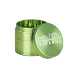 Piranha Aluminum Grinder | 4pc | 2" Lime Green Metal Grinders - Tophatter Daily Deals