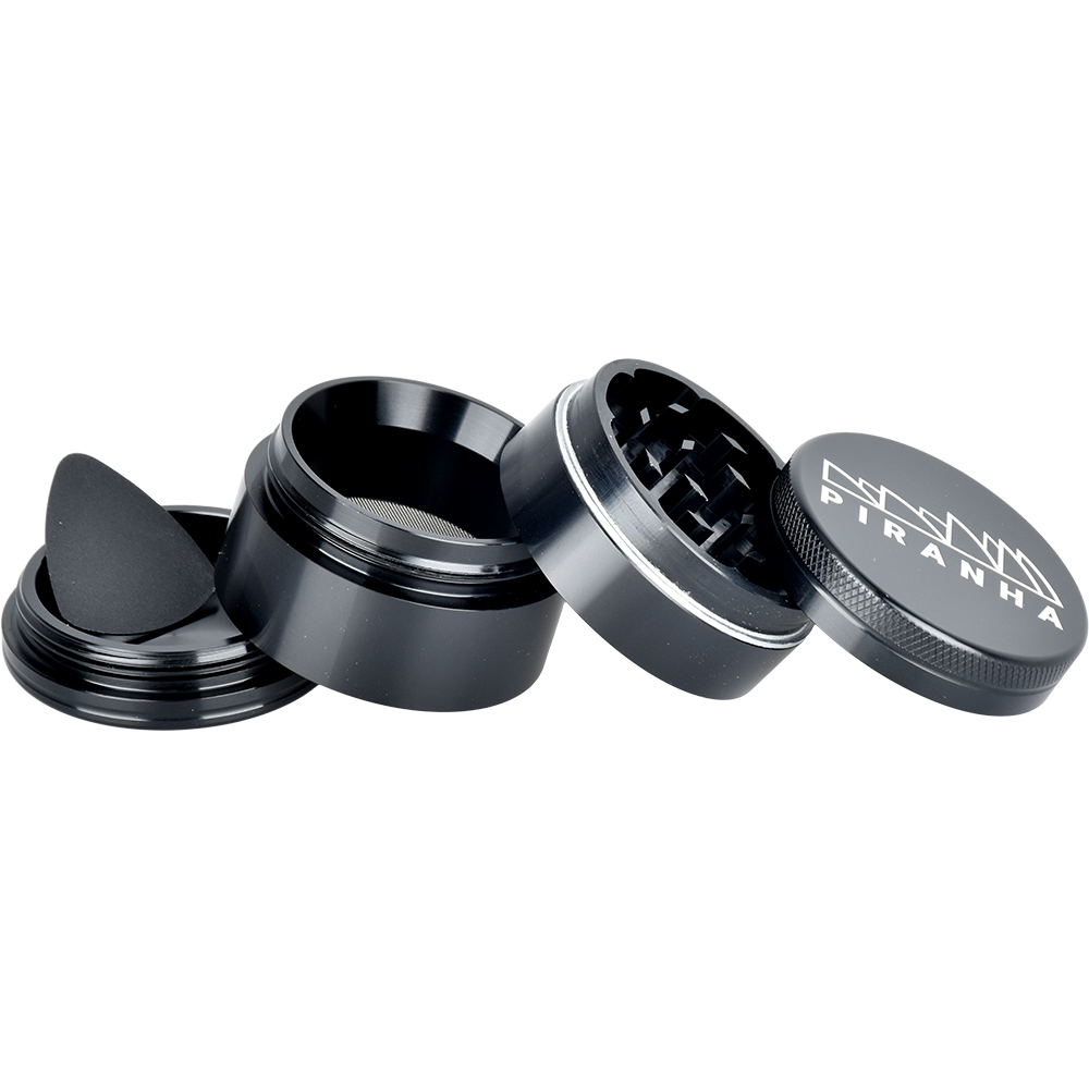 Piranha Aluminum Grinder | 4pc | 2