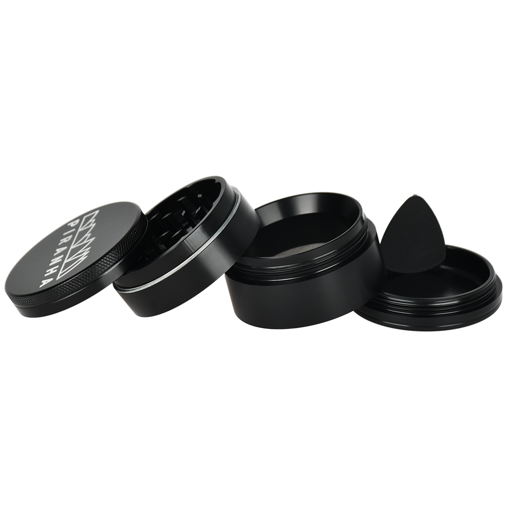 Piranha Aluminum Grinder | 4pc | 2.2" Grinders - Tophatter Daily Deals
