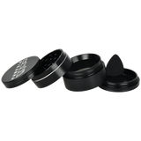 Piranha Aluminum Grinder | 4pc | 2.2" Grinders - Tophatter Daily Deals