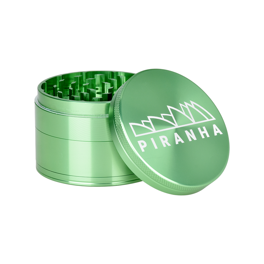 Piranha Aluminum Grinder | 4pc | 2.5