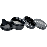 Piranha Aluminum Grinder | 4pc | 2.5" Grinders - Tophatter Daily Deals