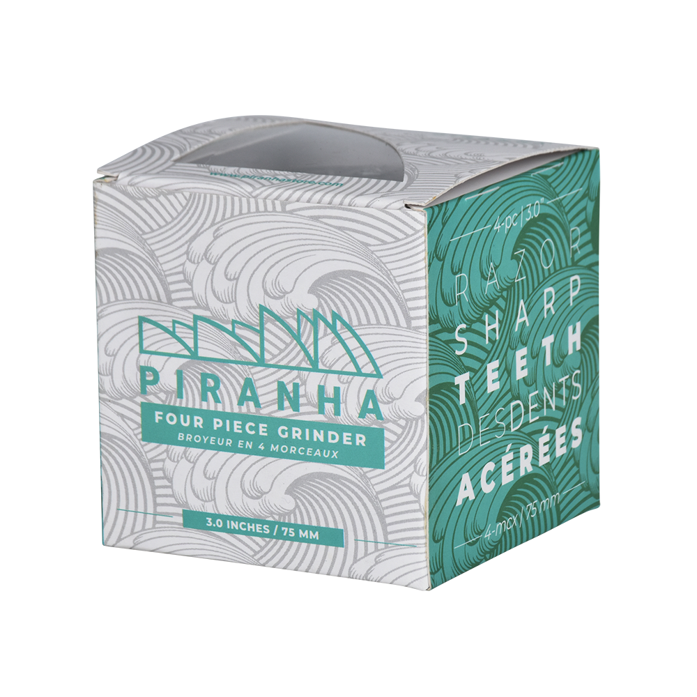 Piranha Aluminum Grinder | 4pc | 3