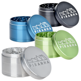 Piranha Aluminum Grinder | 4pc | 3" Grinders - Tophatter Daily Deals