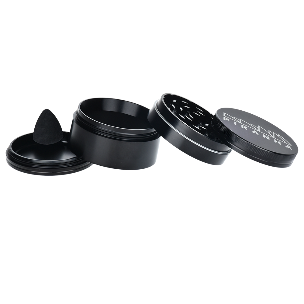 Piranha Aluminum Grinder | 4pc | 3" Grinders - Tophatter Daily Deals