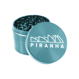 Piranha Aluminum Grinder | 4pc | 3" Turquoise Metal Grinders - Tophatter Daily Deals