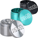 Piranha Aluminum Grinder | 4pc | 3.5" Grinders - Tophatter Daily Deals
