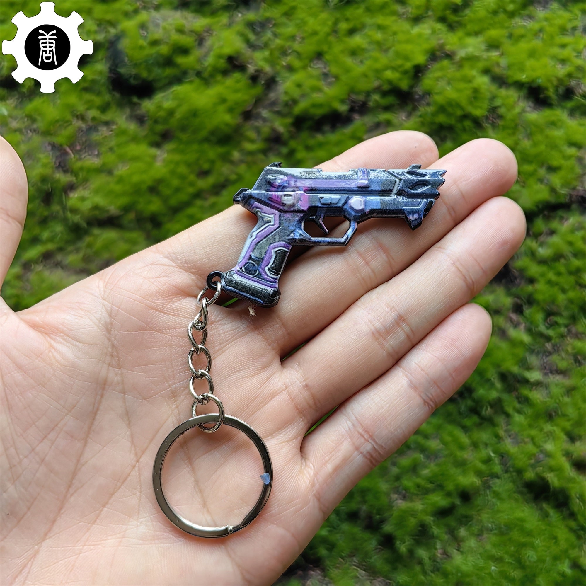 Mini Undercity Classic Gun Metal Keychain Keychain - Tophatter Daily Deals