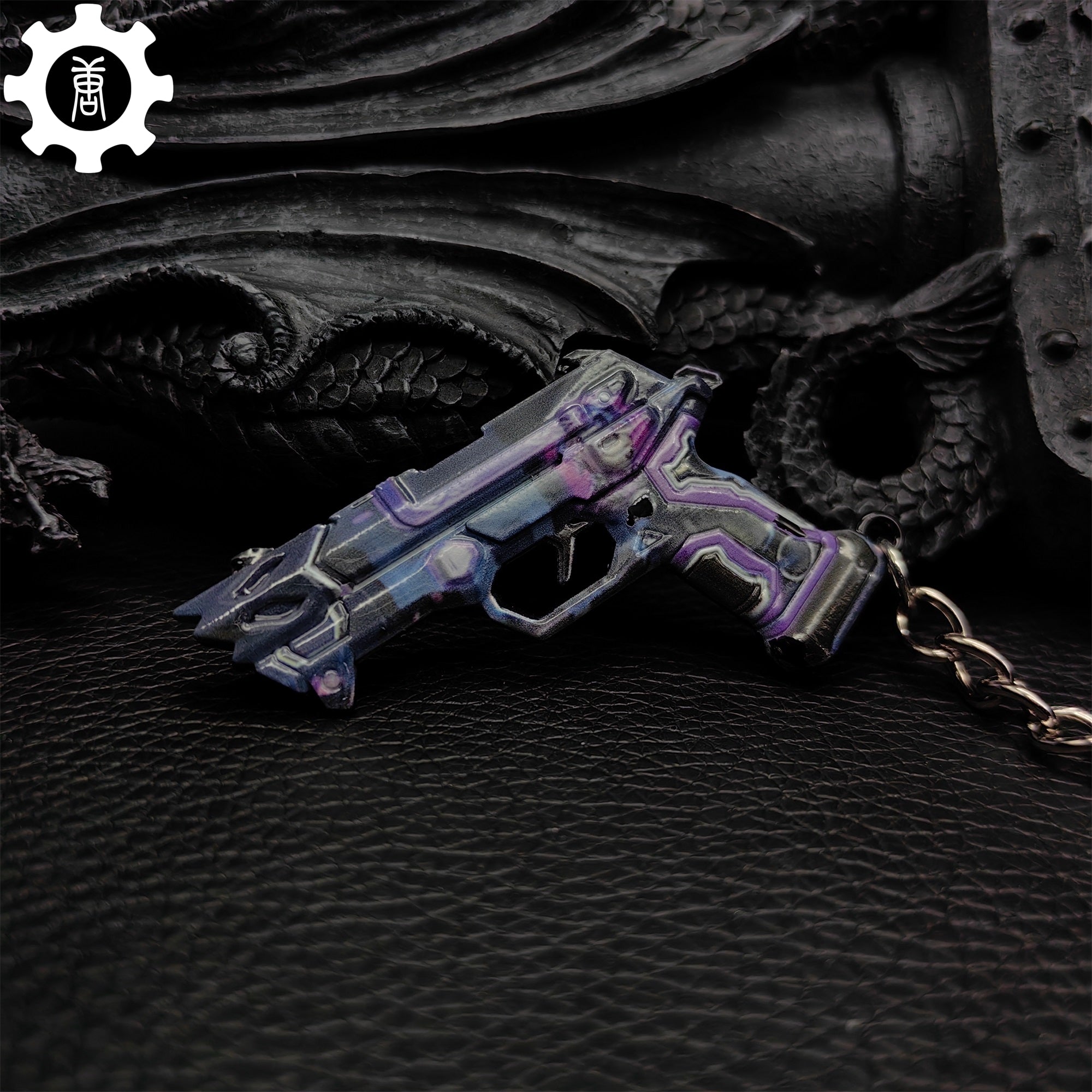 Mini Undercity Classic Gun Metal Keychain - Tophatter Daily Deals