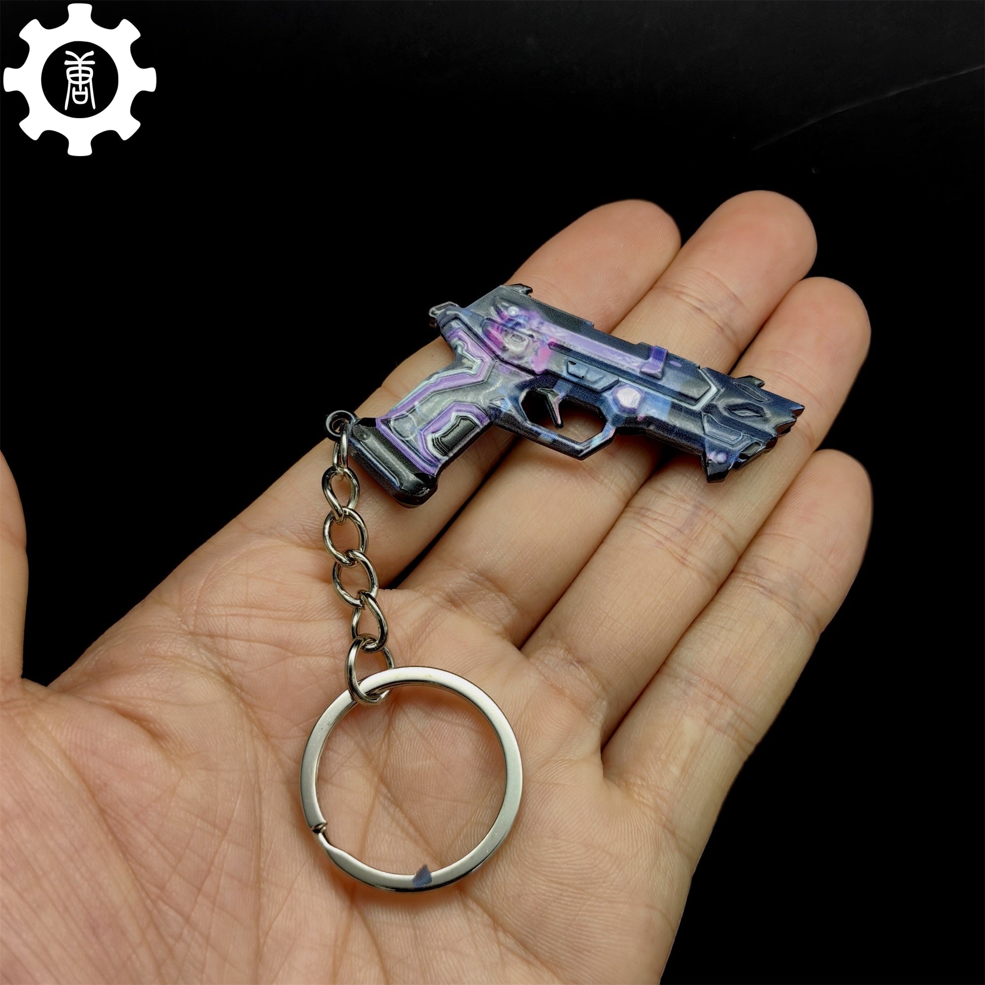 Mini Undercity Classic Gun Metal Keychain - Tophatter Daily Deals