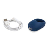 We-Vibe Pivot Vibrating Silicone Penis Ring in Midnight Blue Vibrating Cock Ring - Tophatter Daily Deals
