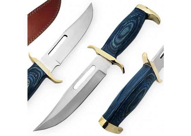 Fixed Blade Tanzania Ridge Hunting Knife knives - Tophatter Daily Deals