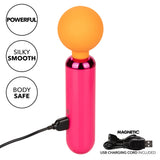 Naughty Bits Home Cumming Queen Vibrating Wand Pink and Orange Silicone Personal Massager > Sex Toys > Mini Massagers - Tophatter Daily Deals