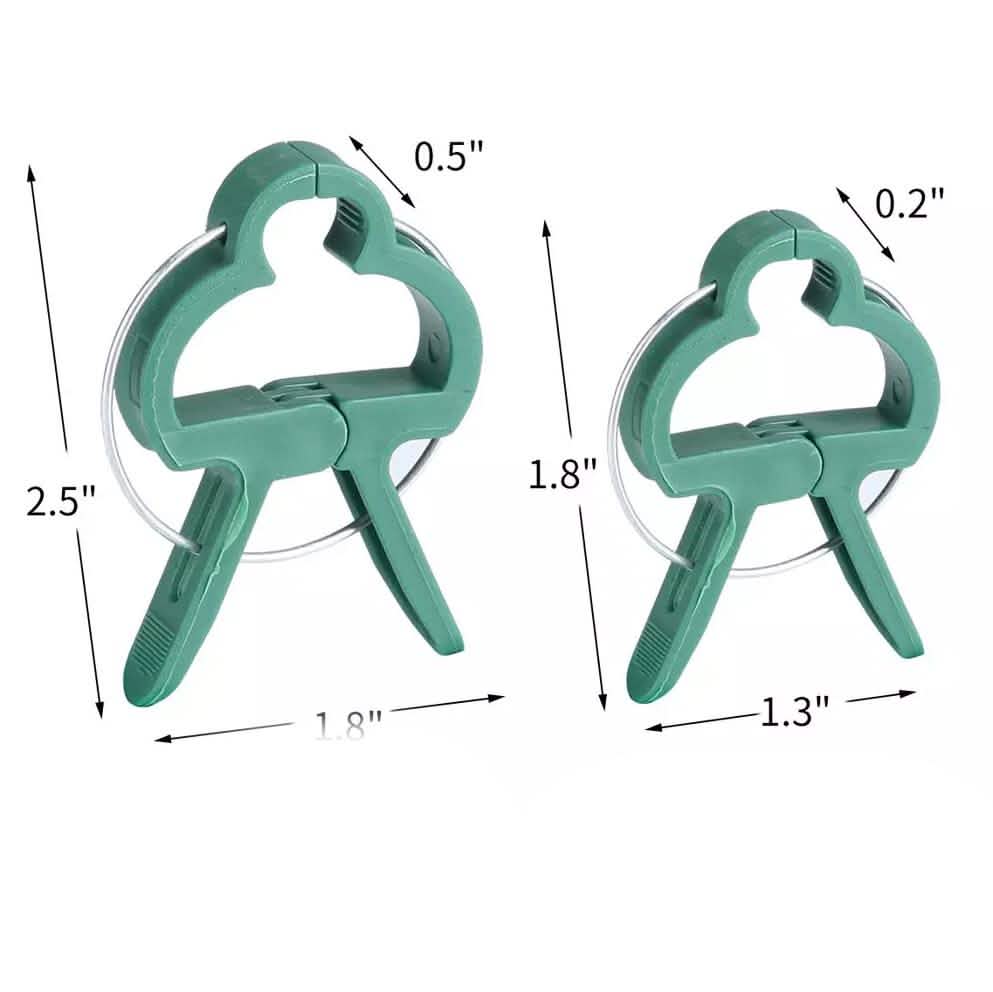 Plant Support Clips for Garden Vine to Grow Upright Garden & Patio - Tophatter Daily Deals