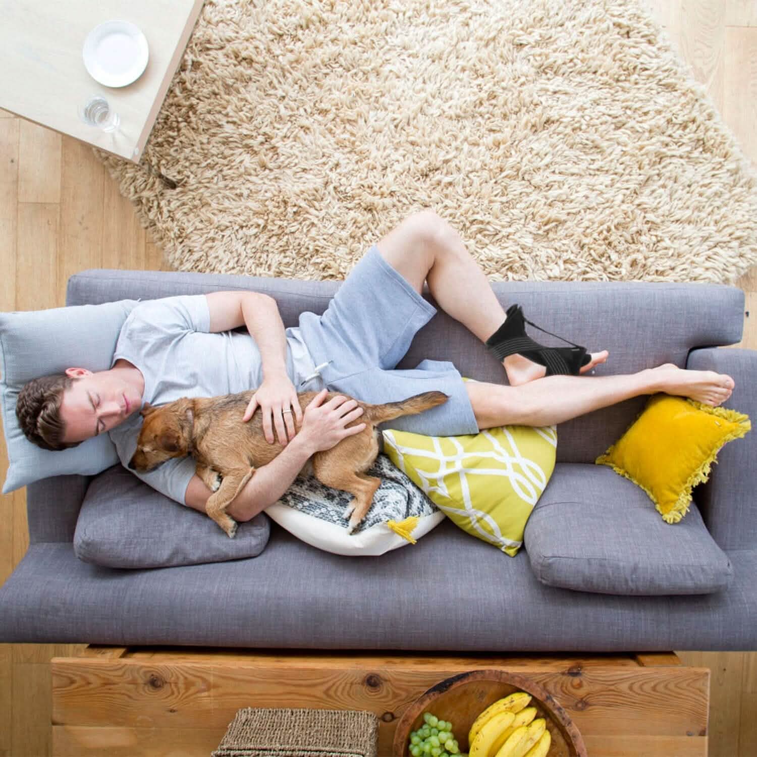 Plantar Fasciitis Night Splint Adjustable Foot Orthotic Brace Health & Wellness - Tophatter Daily Deals