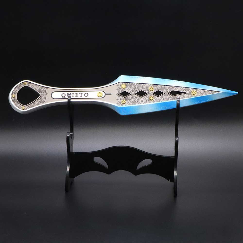 2-Layer Plastic Dagger Balisong Small Swords Display Stand 3 In 1 Pack - Tophatter Daily Deals