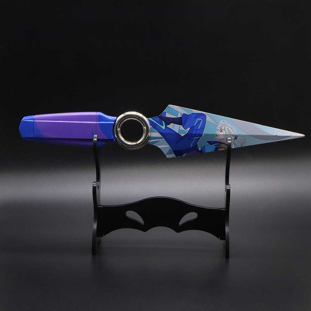 2-Layer Plastic Dagger Balisong Small Swords Display Stand 3 In 1 Pack - Tophatter Daily Deals