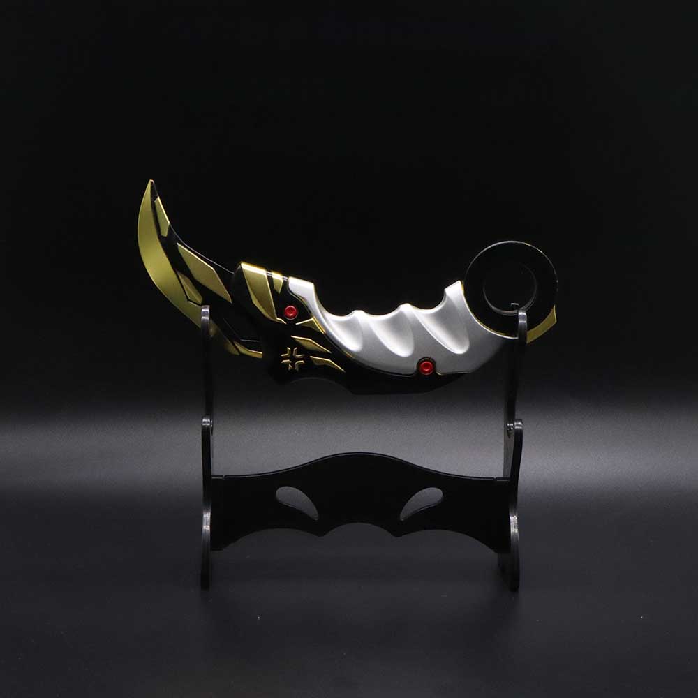 2-Layer Plastic Dagger Balisong Small Swords Display Stand 3 In 1 Pack - Tophatter Daily Deals