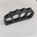 New Pea Pod Full PC Plastic Knuckles Self Defense Brass Knuckles - Tophatter Daily Deals