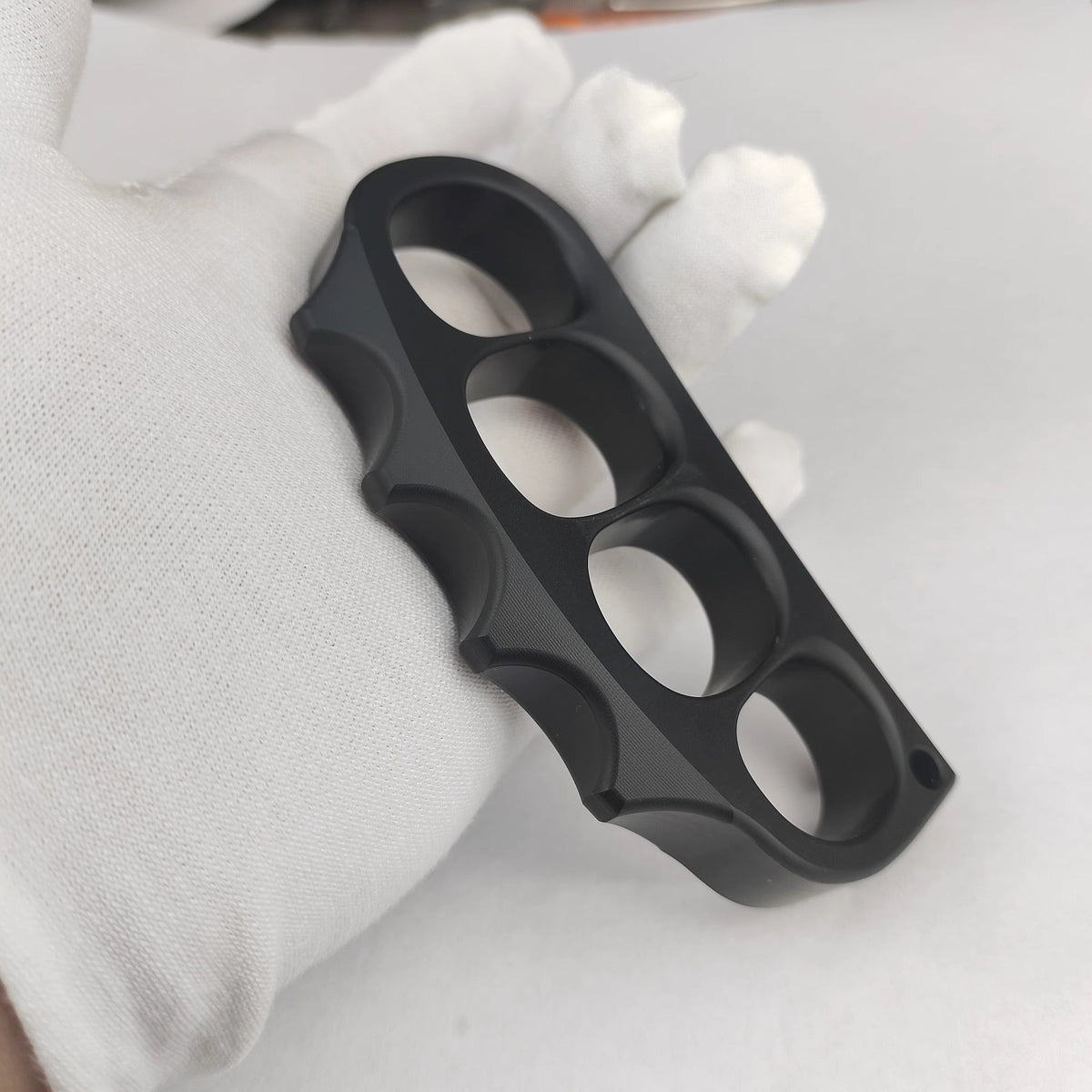New Pea Pod Full PC Plastic Knuckles Self Defense Brass Knuckles - Tophatter Daily Deals