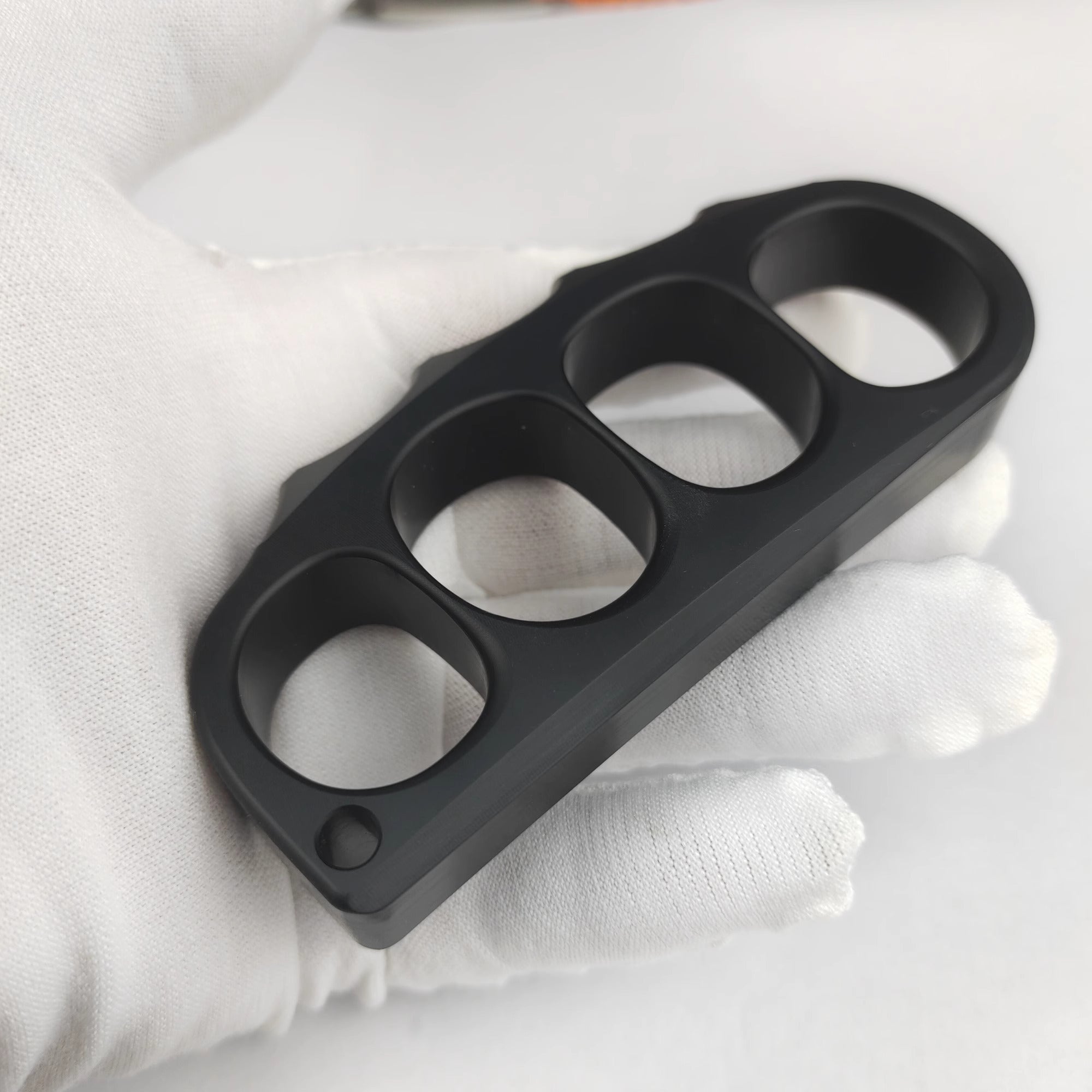 New Pea Pod Full PC Plastic Knuckles Self Defense Brass Knuckles - Tophatter Daily Deals