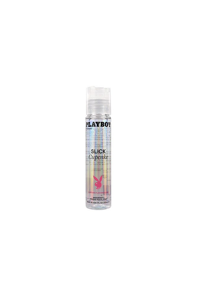 Playboy - Slick Cupcake Flavored Water Based Lubricant - Various Sizes 1oz Liquid - Tophatter Daily Deals