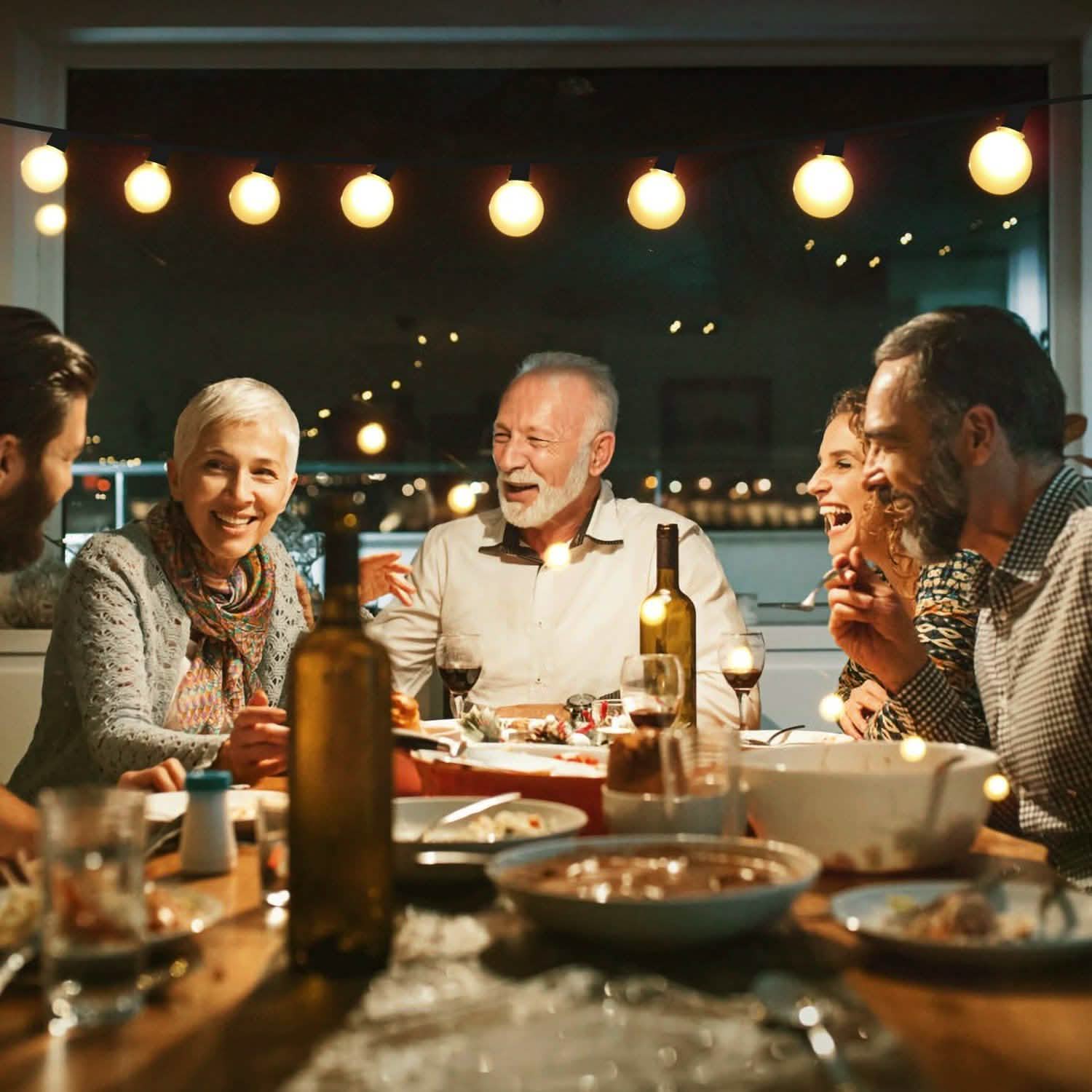 Plug-in Globe String Light Warm White Fairy Light Bulbs String & Fairy Lights - Tophatter Daily Deals