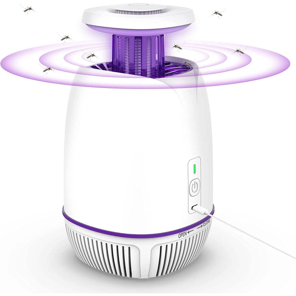Plug-in Mosquito Zapper Max 10 with 3 Modes Pest Control - Tophatter Daily Deals