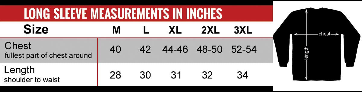 Hot Leathers Devil Chicks Make Skull Long Sleeve Shirt LAST ONE Mens Long Sleeve - Tophatter Daily Deals